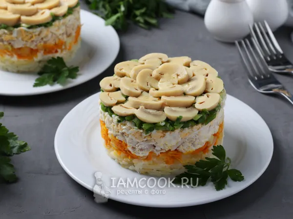 Фото блюда: Салат «Золотое руно»