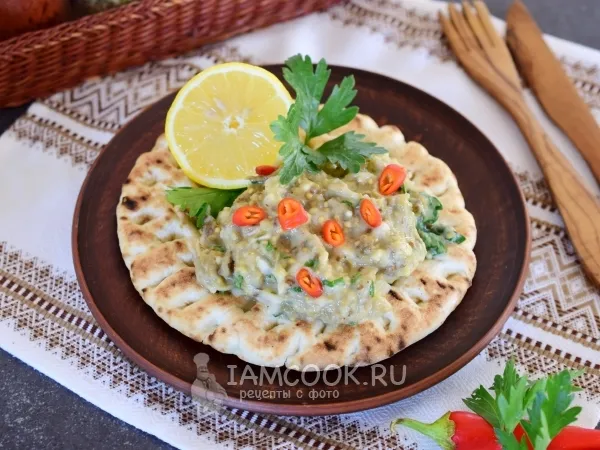 Фото блюда: Салат «Мелидзаносалата» из баклажанов