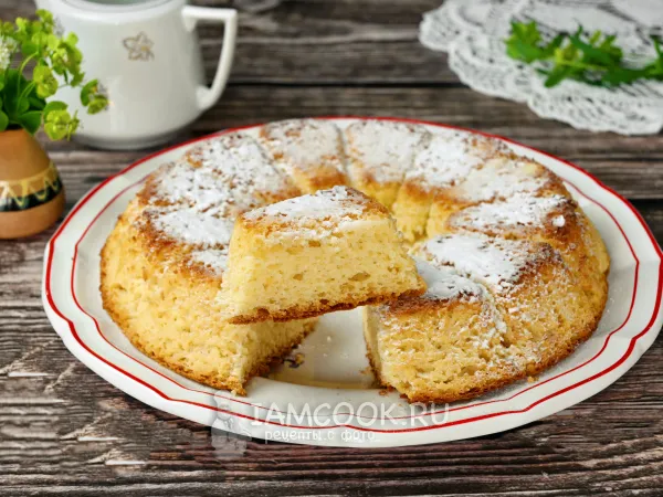 Фото блюда: Кекс «Снежинка»