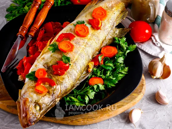 Фото блюда: Судак по-королевски