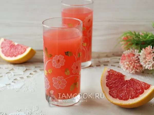 Фото блюда: Кисель из грейпфрута