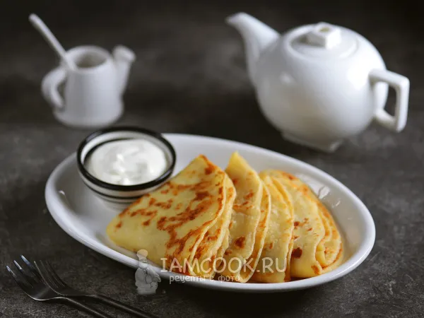 Фото блюда: Лефсе (норвежские блины)