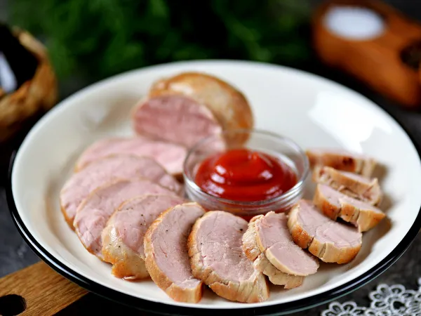 Фото блюда: Ростбиф из свинины (свиной вырезки)