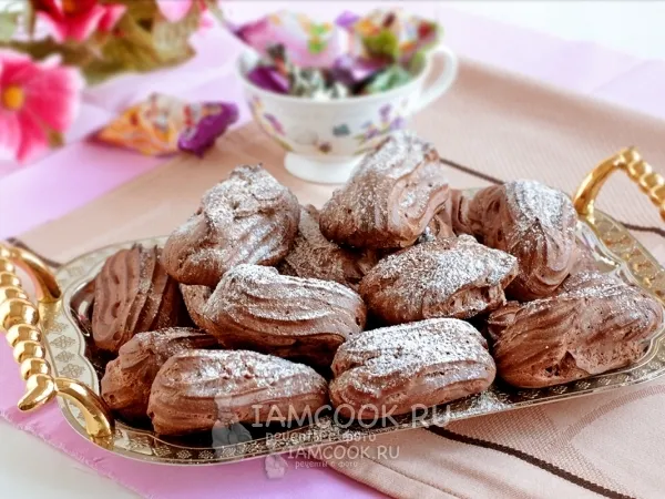 Фото блюда: Шоколадные эклеры