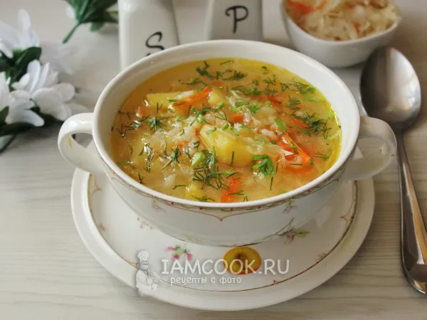 Фото блюда: Рассольник с квашеной капустой