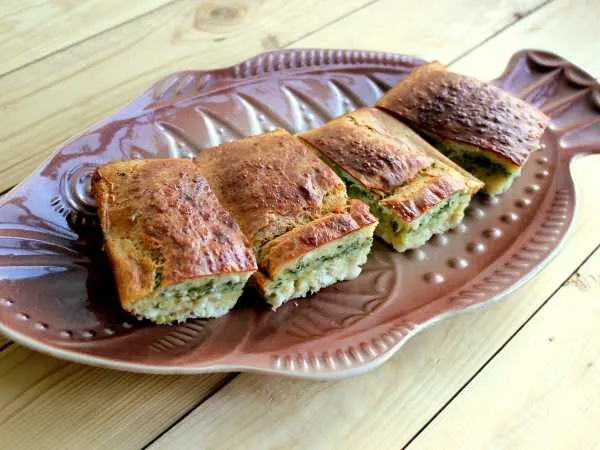 Фото блюда: Заливной рыбный пирог на кефире