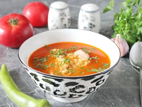 Фото блюда: Харчо с булгуром