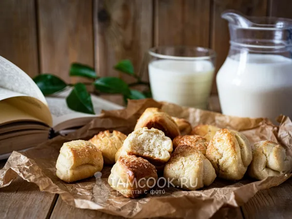 Фото блюда: Творожное печенье на кефире