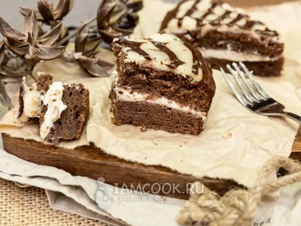 Фото блюда: Черемуховый торт