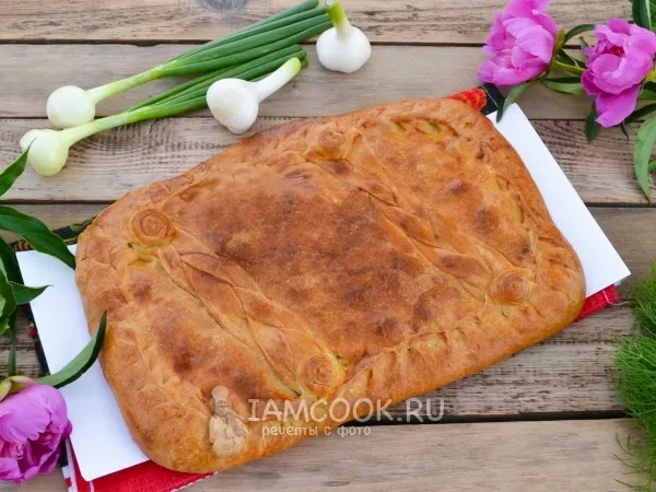 Фото блюда: Кулебяка с картошкой