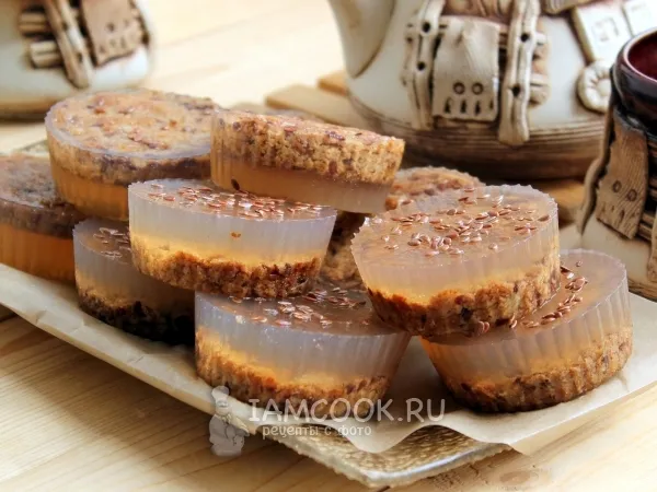 Фото блюда: Печенье полезное с желе