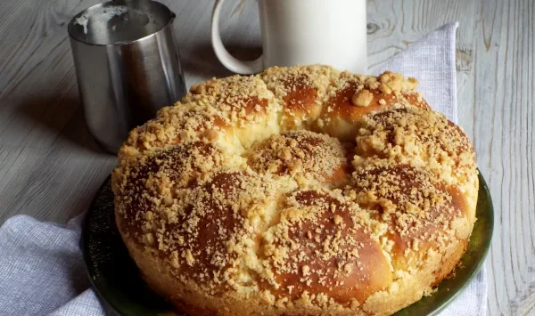 Фото блюда: Булочки на кефире с сухими дрожжами