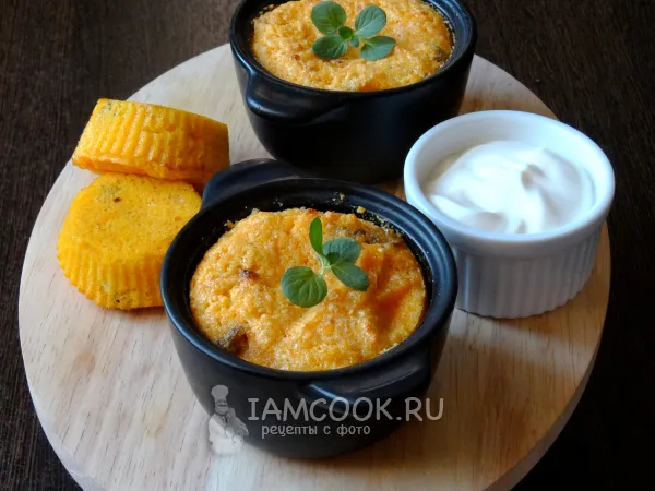 Фото блюда: Морковный пудинг