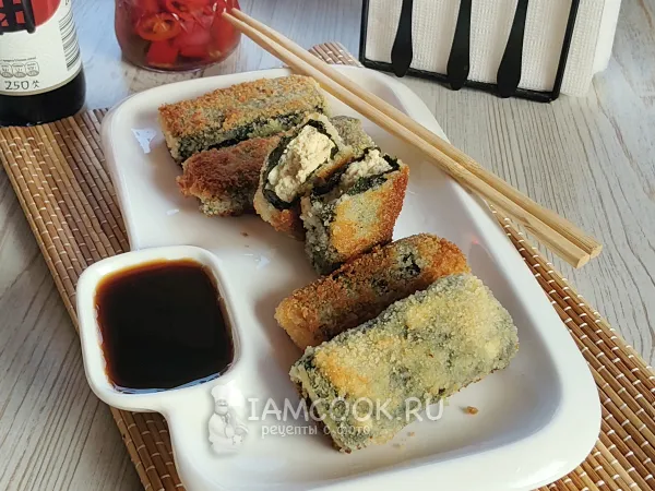 Фото блюда: Тофу в нори