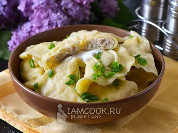 Фото блюда: Креплах (еврейские пельмени)