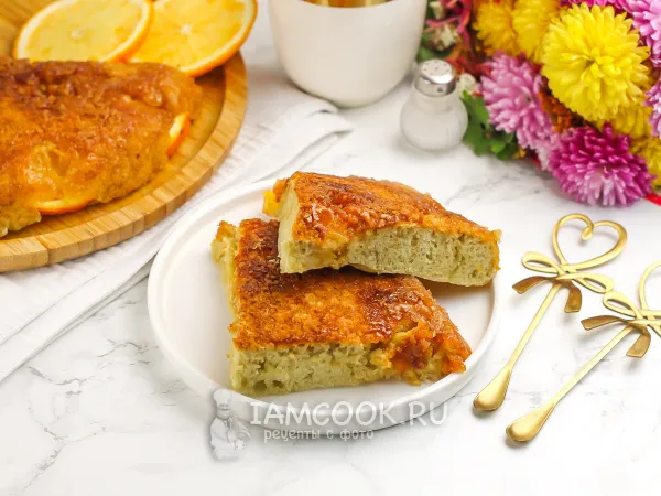 Фото блюда: Осенний пирог с апельсинами