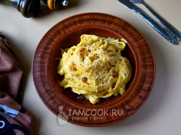 Фото блюда: Паста с тыквенным соусом