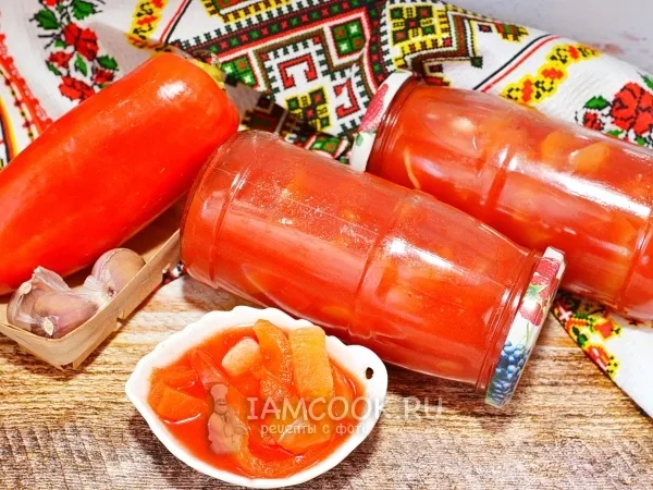 Фото блюда: Томатный сок с болгарским перцем