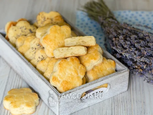 Фото блюда: Лимонное печенье на сметане