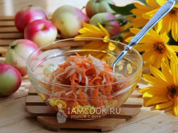 Фото блюда: Салат из топинамбура