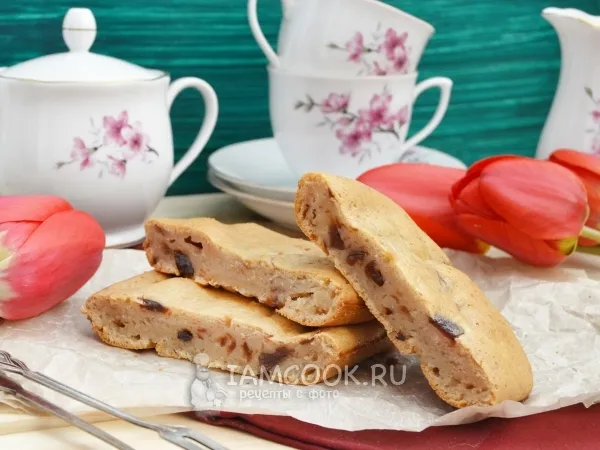 Фото блюда: Заливной пирог с вареньем