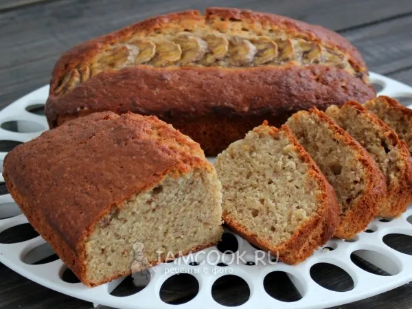 Фото блюда: Банановый хлеб с ромом