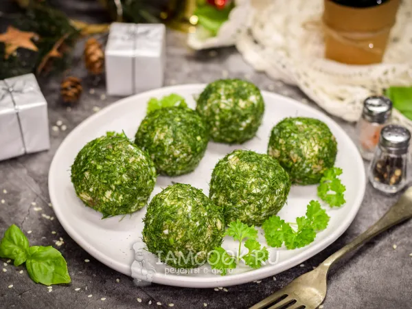 Фото блюда: Шарики с селедкой