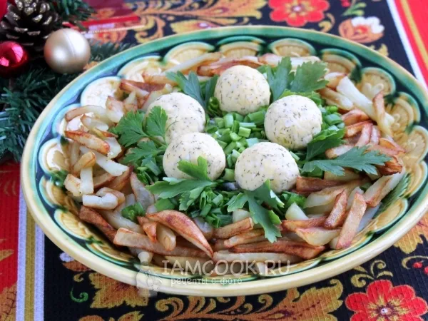 Фото блюда: Салат «Гнездо глухаря»