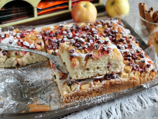 Фото блюда: Пирог в рукаве (пакете для запекания)