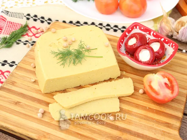 Фото блюда: Сыр из нутовой муки