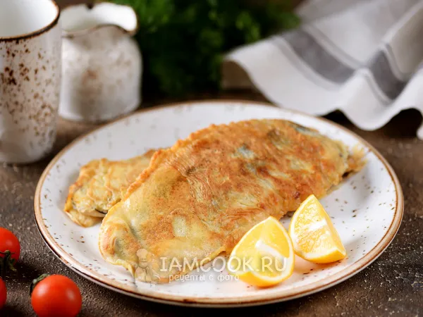 Фото блюда: Селедка в кляре