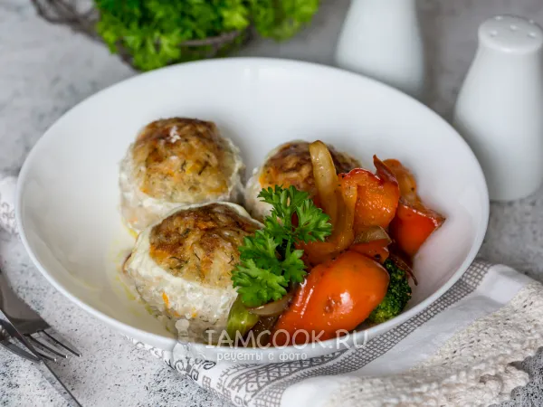 Фото блюда: Тефтели в молоке в духовке