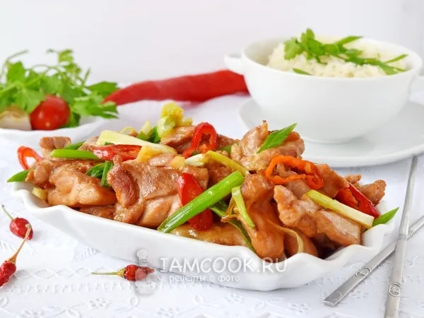 Фото блюда: Курица Гунбао