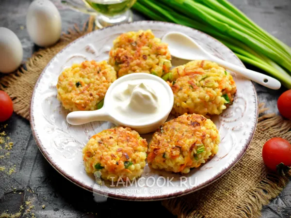 Фото блюда: Котлеты из булгура