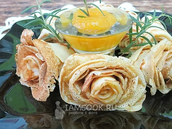 Фото блюда: Блины без соды на молоке