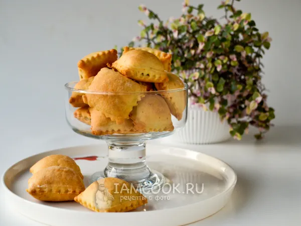 Фото блюда: Печенье «Подушечки» с начинкой из халвы