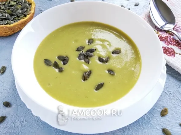 Фото блюда: Суп-пюре с брокколи и картофелем