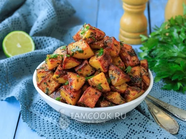 Фото блюда: Батата харра (пряный жареный картофель)
