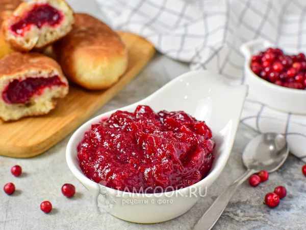 Фото блюда: Начинка из брусники для пирожков