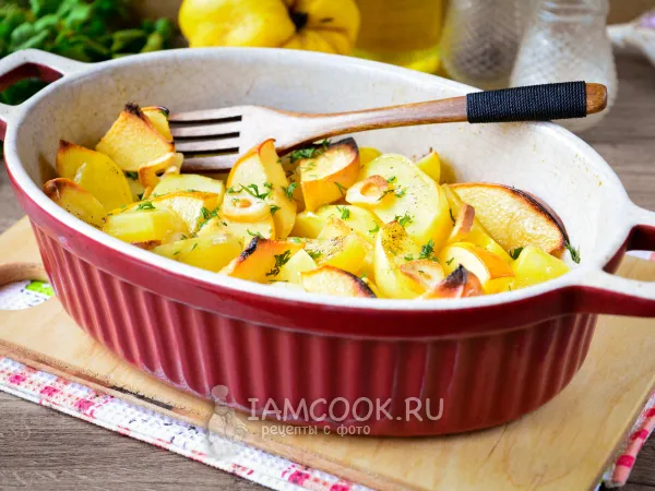 Фото блюда: Картошка с айвой