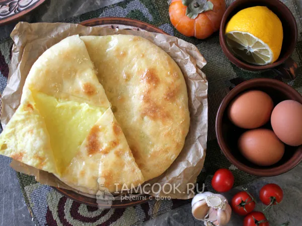 Фото блюда: Осетинский пирог с картошкой и сыром