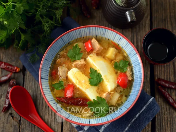 Фото блюда: Пуктяй (корейский суп)