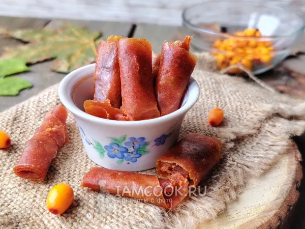 Фото блюда: Пастила из облепихи