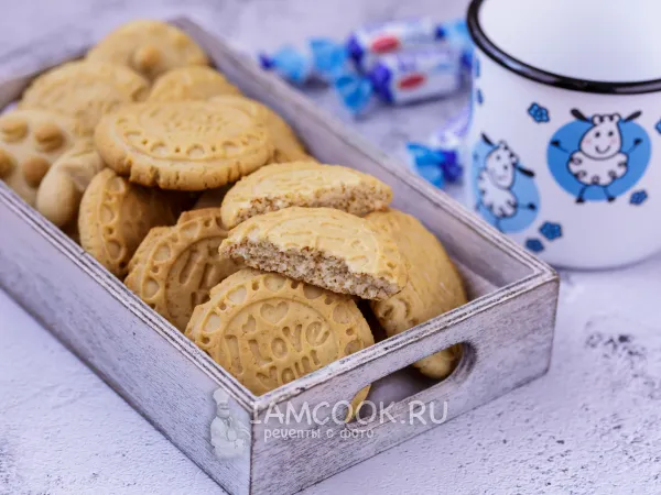 Фото блюда: Медовое печенье на растительном масле