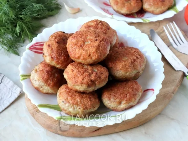 Фото блюда: Котлеты из свиной шеи