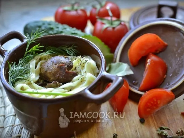 Фото блюда: Barilla Tagliatelle Bolognesi с куриной печенью