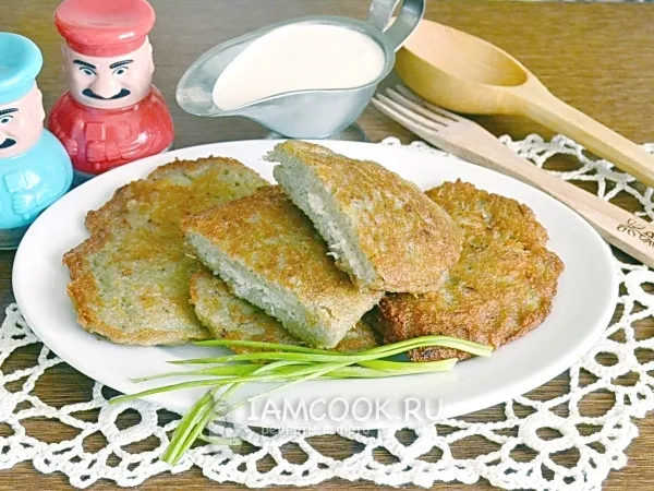 Фото блюда: Драники с куриным фаршем
