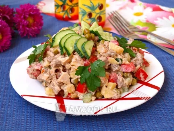 Фото блюда: Салат «Боярский»