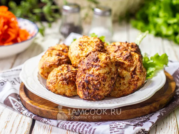 Фото блюда: Куриные ПП котлеты в аэрогриле
