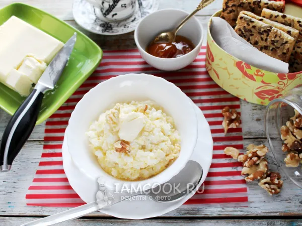 Фото блюда: Каша «Дружба» в микроволновке